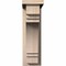 Ekena Millwork Pescadero Smooth Corbel w/Backplate, Douglas Fir, 5 1/2"W x 14"D x 18"H COR06X14X18PEC01SDF - alternate 3